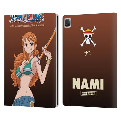 Étui One Piece Nami iPad Pro 12.9 Anti Choc Housse Cuir Stable