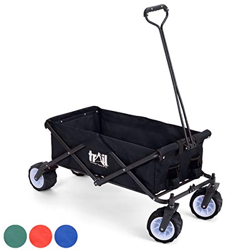 trail outdoor leisure Collapsible Portable Camping Wagon Trolley Folding Wheeled Festival Carry Cart