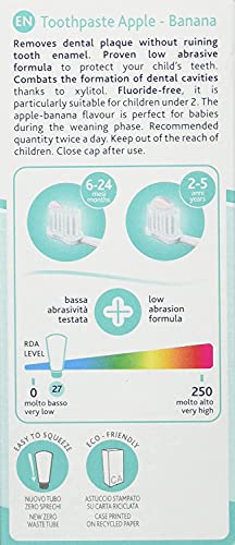 Chicco 00002320100000 Oral Care Apple&Banana Toothpaste Ch320023201000 50 Ml. thumb #3