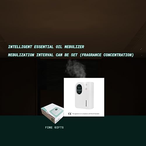 Anion Atomizing Essential Oil Diffuser Pure Oil Diffusers Up to 1,500 Square Feet Smart Fragrance Diffuser with Timer waterless Oil Diffuser - Image 3