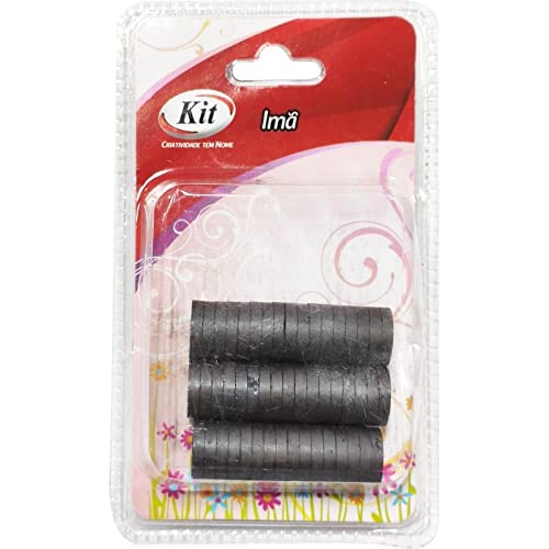 Ima 15X3 Mm Preto, 100 Unidades, Preto, Kit