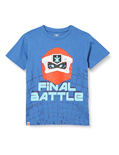 Preisvergleich Produktbild LEGO Jungen Mwa Ninjago T-Shirt, 580 Dark Blue, 98