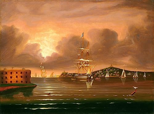 Affiche Menacing Sky New York 60x90cm poster d'art mural de salon
