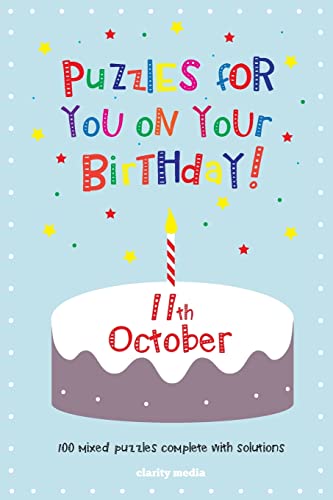 Puzzles for you on your Birthday - 11th October
