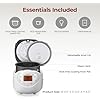 CUCKOO Micom Rice Cooker 6 Cup Uncooked / 12 Cup Cooked, Korean Fuzzy Logic Rice Cooker with Delay Timer & Keep Warm Setting, Versatile Food Steamer with Non-Stick Inner Pot, White (CR-0633F)