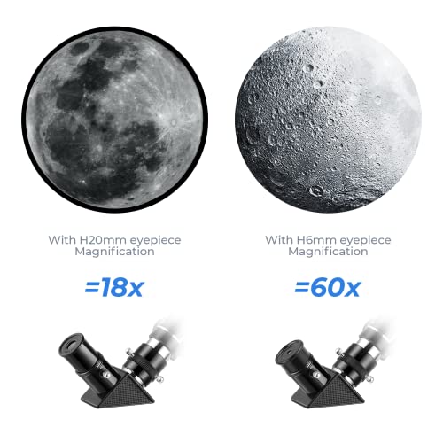 Tuword-Telescope-for-Kids-50360mm-Childrens-Telescope-with-45-Diagonal-Mirror-Can-Correct-Images-Gift-to-Explore-the-Moon