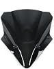Black Windscreen Windshield for Ninja 650 2017 2018 2019 ER6F EX650 Motorcycle Wind Deflector