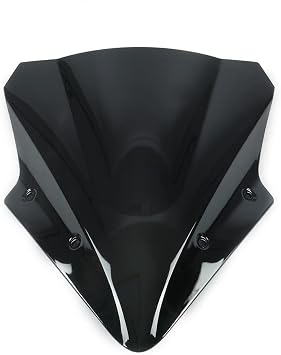Black Windscreen Windshield for Ninja 650 2017 2018 2019 ER6F EX650 Motorcycle Wind Deflector