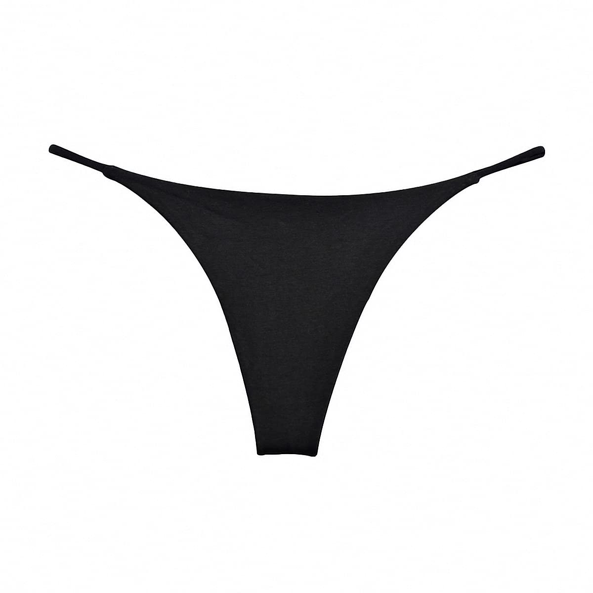SAKVILSEC Women Underpants Seamless Thong Temptation Underwear High Waist G-String
