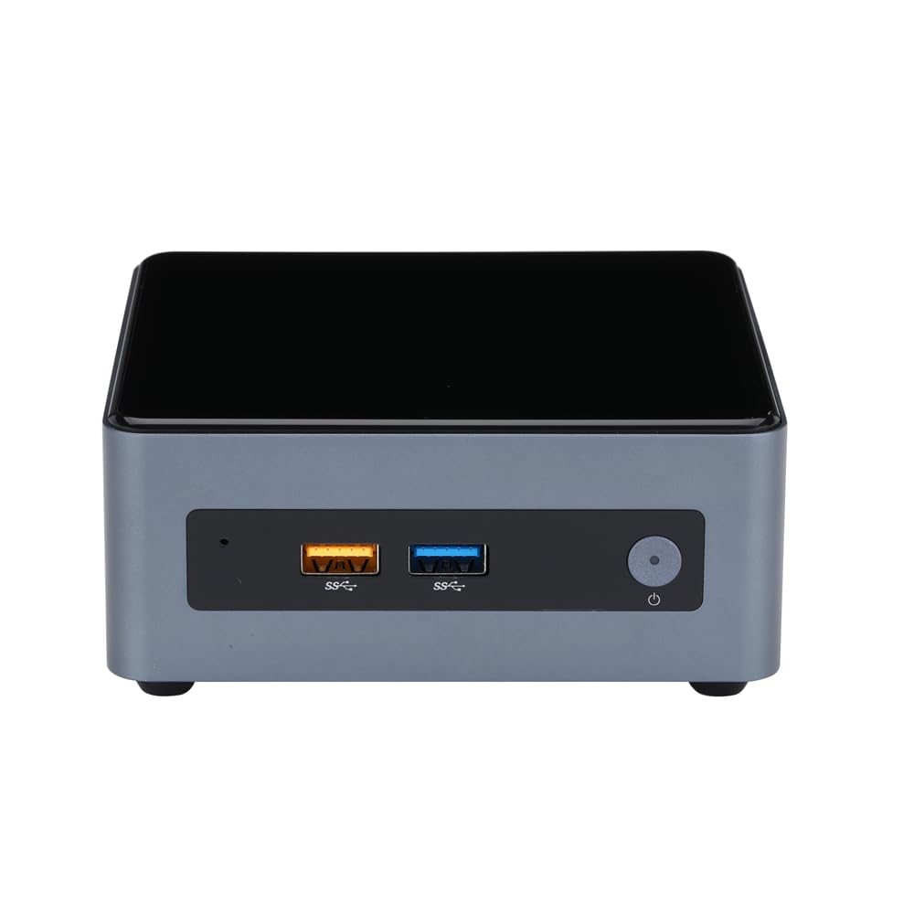 Micro Firewall Appliance/Mini PC, 2 x DDR4 /J5005 4-rdzeniowy procesor, mini komputer 16G RAM 256G SSD, komputer stacjonarny 4K 2HD, USB3.0, WiFi/Win10/Linux, karta Realtek Gigabit Ethernet do
