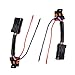 DEVMO 2pcs Compatible with Polaris RZR 900 1000 XP Turbo Tail Light Power Harness Whip Brake Light License Plate Rear Light Plug and Play 3 Wire Power Harness