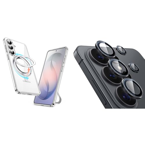 Coque Samsung S26 Ultra anneau rotatif 360 protection caméra objectif magnétique