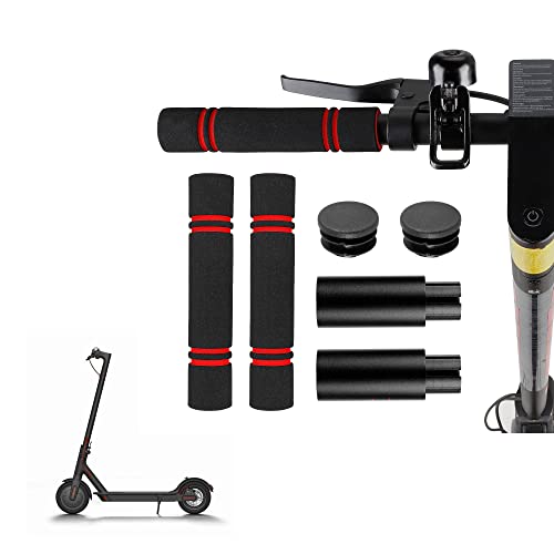 Fututech - Manillar de extensión de aluminio para Xiaomi M365 Pro Pro2 1S Mi 3 funda de manillar para Segway Ninebot ES1 2 3 4 5 E22 E25 Scooter eléctrico Accesorios piezas de repuesto (negro)
