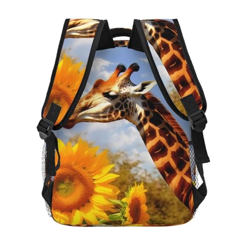 Sac à dos ordinateur portable girafe pour le travail et voyage