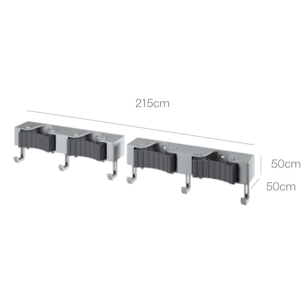 Metaltex 294900000 Hang-up 2 morsettiera per scopa