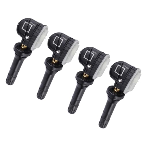 Aramox 4 Uds Sensores de Control de Presión de Neumáticos TPMS 2036832 Sensores de Control de Presión de Neumáticos Aptos para Ecosport/Fiesta/Focus