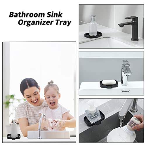 image for MicoYang Silicone Bathroom Soap Dishes with Drain Spout-Bathroom and K