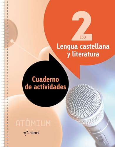 Portada de Atòmium. Cuad actividades Lengua castellana y literatura 2 ESO