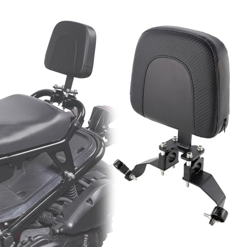 REARACE Motorcycle Rear Passenger Backrest Fit for Ruckus-Zoomer NPS50 2003-2024