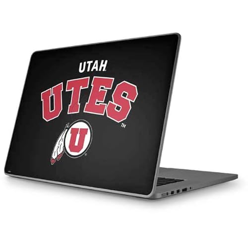 Skinit Decal Laptop Skin Compatible with MacBook Pro 15 (2011-2012) - Officially Licensed College Utah Utes Logo Design