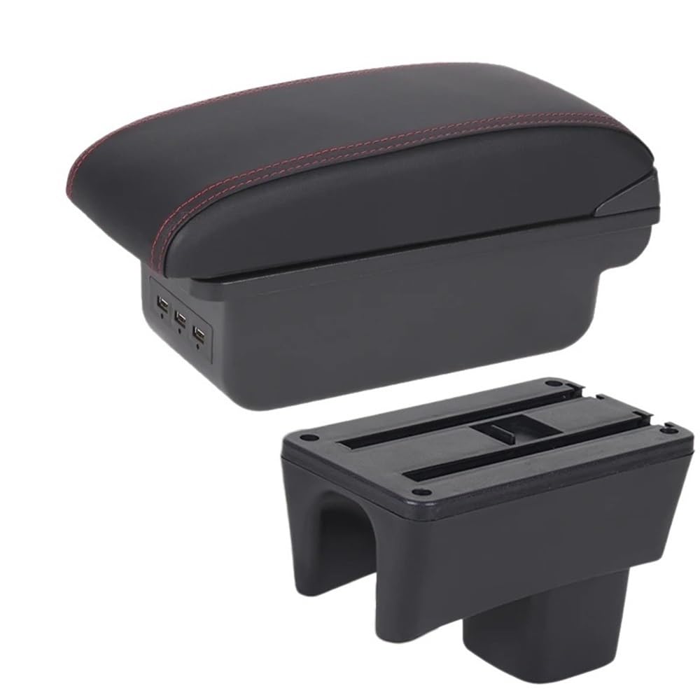 For Swift 2005-2025 Armrest Box Car Auto Storage Bracing Heighten Interior Details