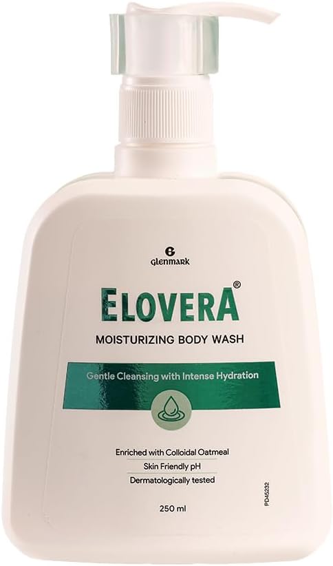 Body Wash Glenmark 250Ml, Enriched With Aloe Vera & Vitamin E, Intense Moisturising Formula I Hydrates And Makes The Skin Soft And Healthy I Lightens Skin Blemishes I Non-Greasy