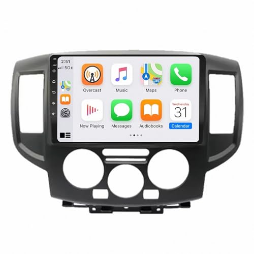 Pantalla Carplay coche para Nissan NV200 2009-2013, radio Android Auto y Bluetooth 2G+32G