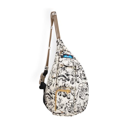 Image of KAVU Mini Rope Bag, Cotton Canvas Crossbody Sling for Travel
