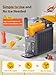 RELEXNOW Slushie Machine No Ice Needed, 88 oz Slushy Machine for Home, Professional 6 in 1 Frozen Drink Maker with Self-Cleaning for Margaritas, Frappés, Milkshake and More
