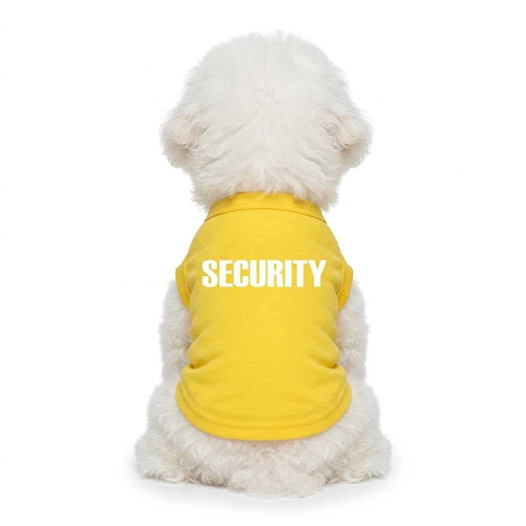 Chemise de sécurité pour chien jaune XXL pour balades nocturnes sereines