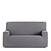 Eysa Llion Funda de sofá, Lycra, Gris 6, 4 PLAZAS