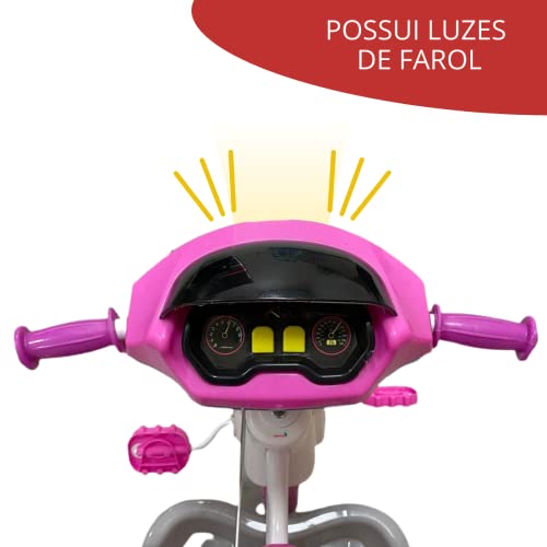 Triciclo Infantil Rosa, Importway
