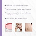Satin Smooth Deluxe Cream Hair Removal Wax - Soft Wax for Face & Body, Professional Waxing for Sensitive Skin, Thick & Curly Hair, 14 oz, 1-Pack - Image 4