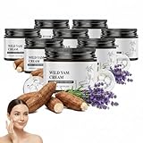 Crema hidratante a base de hierbas calmante con ñame silvestre, bálsamo de equilibrio hormonal, crema hidratante suave a base de hierbas para la menopausia el período anterior, bálsamo para todos los