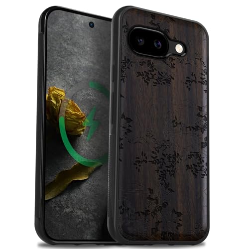 Coque Pixel 9a étui bois antichoc et bumper de protection smartphone
