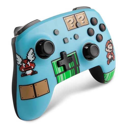 Image of PowerA Enhanced Wireless Controller for Nintendo Switch - SMB3, Switch Lite /Switch-OLED Model, Nintendo Switch 2, Gamepad, game controller, Bluetooth controller (Amazon Exclusive)