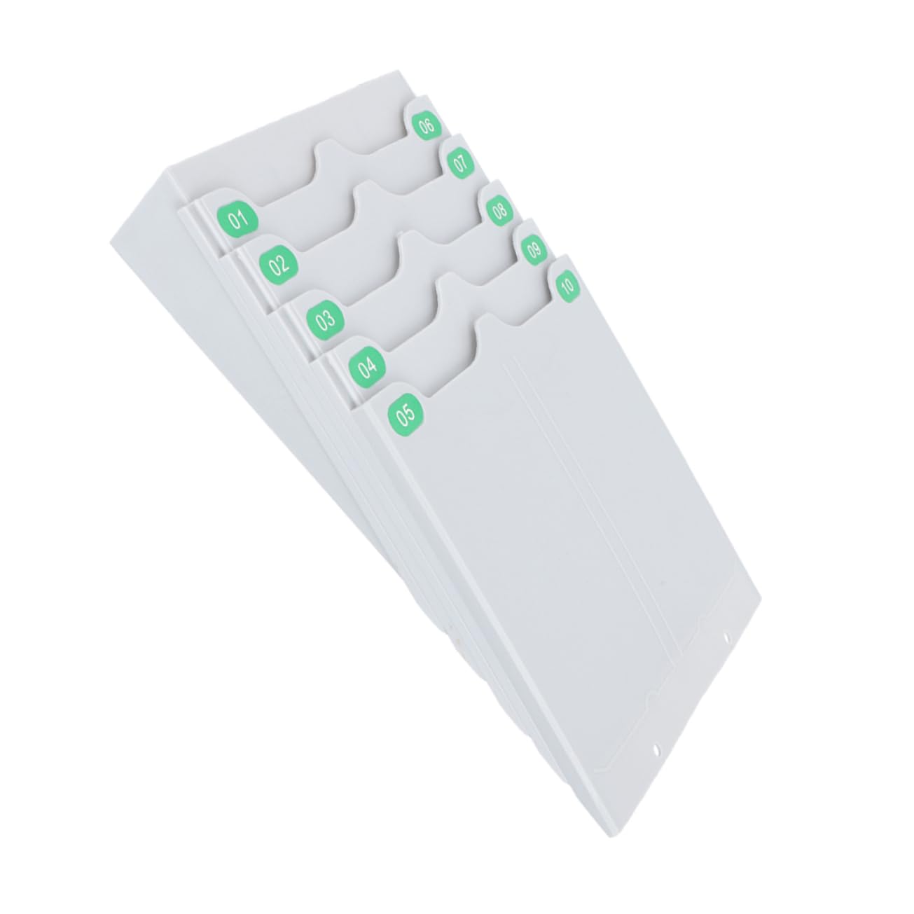 Happyyami Porta Tarjetas de Asistencia de Pared Extensible 10 Ranuras Pp
