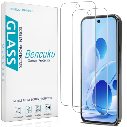 Bencuku (2 Pack) Designed for Google Pixel 10 Tempered Glass Screen Protector, Support Fingerprint Unlock, Anti Scratch, Bubble Free