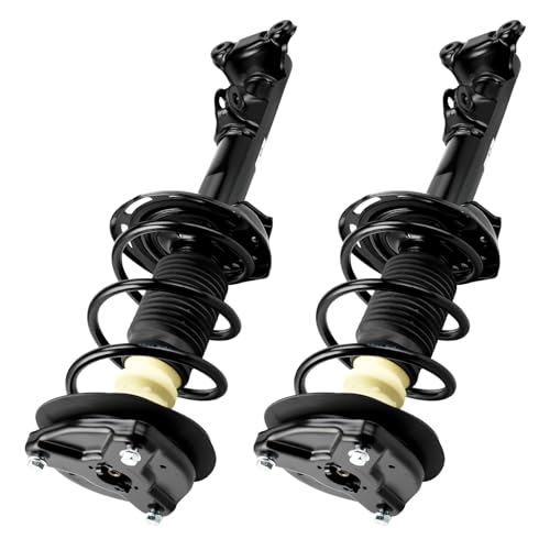 Image of PHILTOP Front Complete Struts Coil Spring Assembly Fit for Mercedes-Benz C250 2012-2014,C300 2008-2011,C350 2008-2014 Shock Absorber Assembly Automotive Replacement struts 1333049 * 2 set of 2
