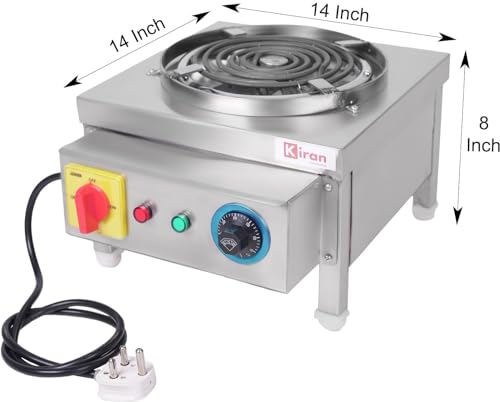 Image of G-Coil Induction Hot Plate 2500 Watt Stainless Steel Body for cooking