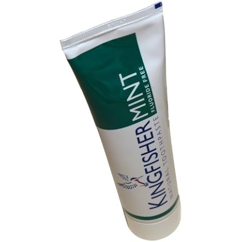 Kingfisher Mint Fluoride Free Toothpaste Twin Pack Cover