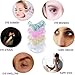 Gel Eye Pads, 4 Pairs Under Eye Patches for Puffy Eyes, Hot Cold Compress Therapy Eye Pads, Reusable Cooling Ice Packs Sleeping Face Eye Masks Pads, for Puffiness Dark Circles Migraines Stress Relief