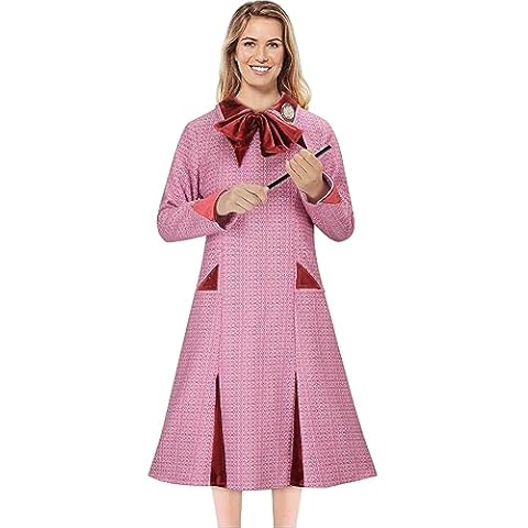 LIKUNGOU Women's Umbridge Pink Plaid Dress Cover