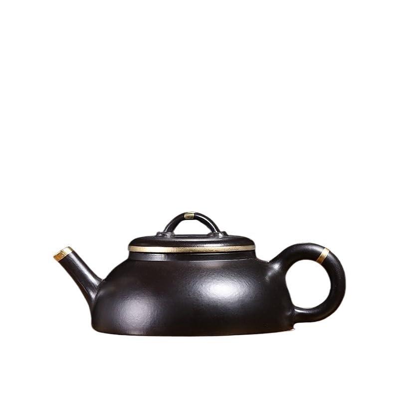 Dzbanek do herbaty 150 ml z fioletowej gliny, ręcznie robiony dzbanek Zisha Teaset, chiński czajniczek do herbaty liściastej, zaparzacz do herbaty