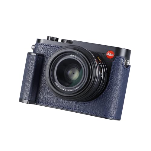 Leica Q2�p�J�����n�[�t�P�[�X�ASIUTATDSH���B���e�[�W���^���{�v�J�����ی�P�[�X �X�^�C���b�V�� �|�[�^�u�� �ϏՌ� (�u���[L)