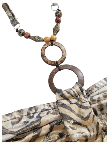 SOLY HUX Women's Leopard Print Halter Top Y2k Ruched Tie Backless Sleeveless Slim Fit Going Out Tops3