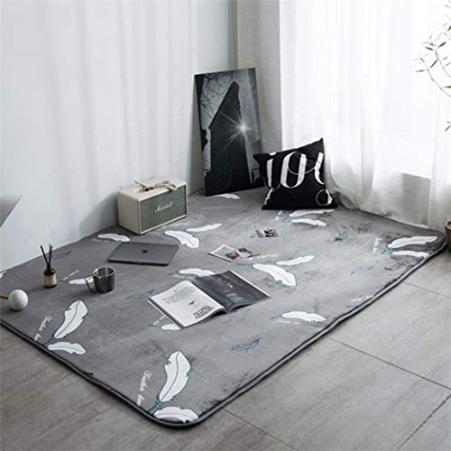 カーペット 幾何学模様 ラグ マット 洗える 耐久性 薔薇柄 おしゃれ 夏用 吸水速乾 抗菌 ゴブラン カラー1 オールシーズン適用 床暖房対応 掃除易い 低反発 大きい モダン ペルシャラグ きれい お洒落 レトロ (80*185,カラー19)