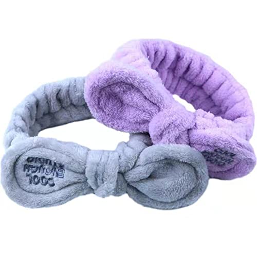 Lot de 2 bandeaux de douche pour le visage et le spa, pour le bain et la douche Cover