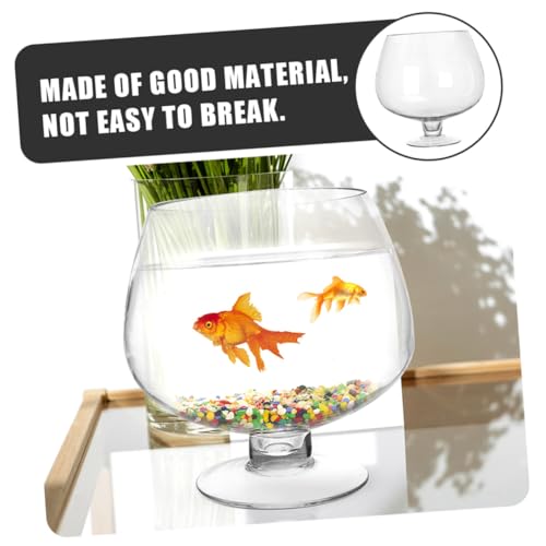 Aquarium verre transparent décoratif de table design - 8