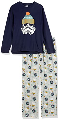 Image of Amazon Essentials Disney | Marvel | Star Wars Men's Flannel Pajama Sleep Sets